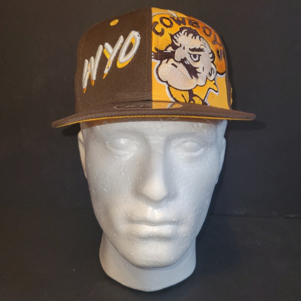 NWT Zephyr Wyoming Cowboys Youth Snapback Hat Cap Pistol Pete